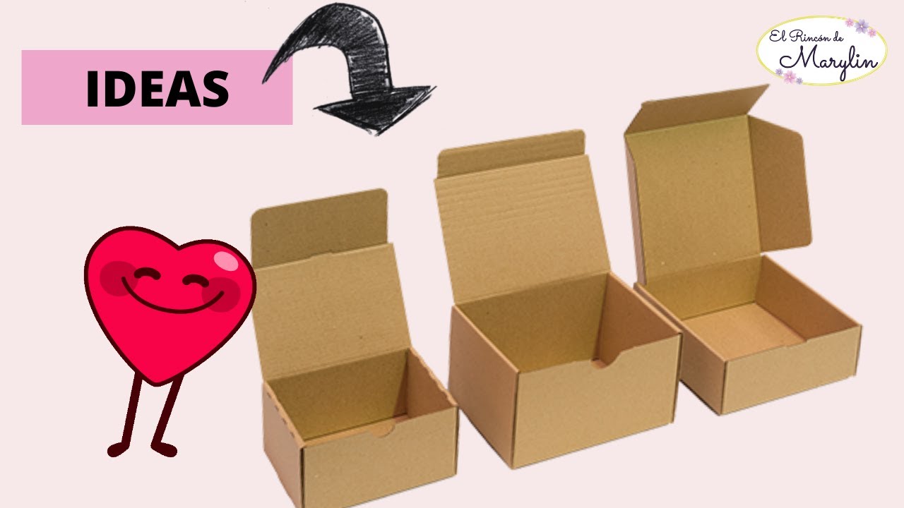 Manualidades Faciles 😍 con CAJAS de Carton para Organizar.💡
