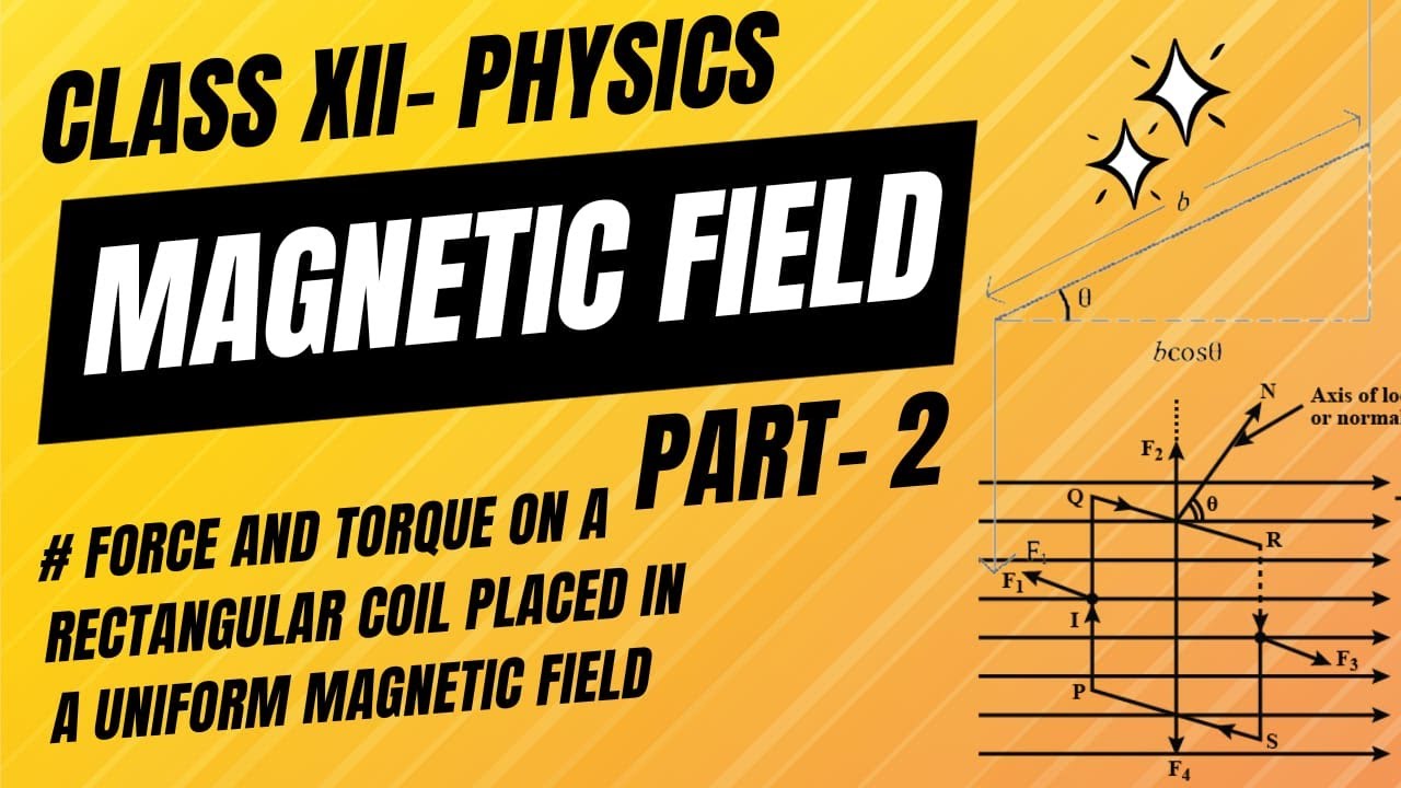 TORQUE ON A RECTANGULAR COIL | NEB | CLASS-12 | PART-2 | NEPALI