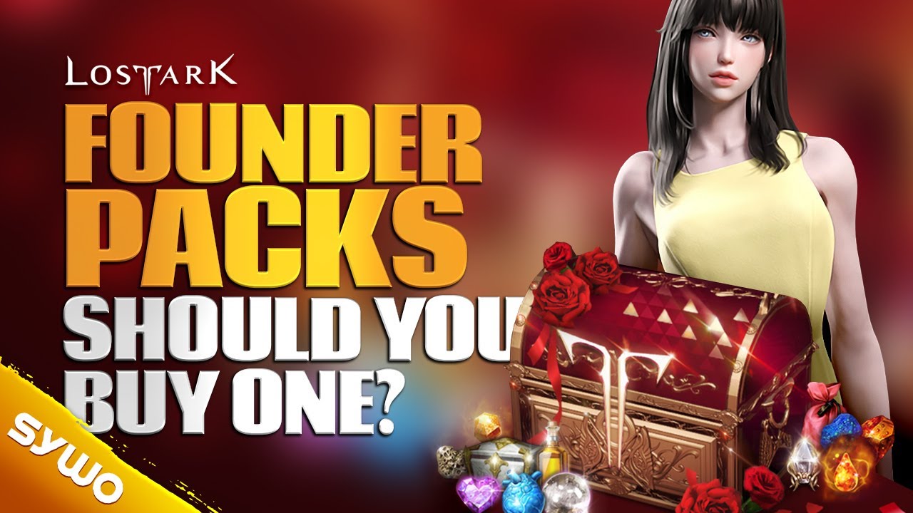 The VALUE of FOUNDER PACKS in LOST ARK