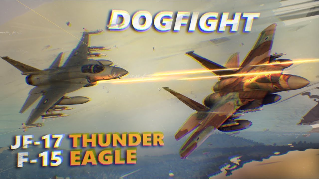 JF-17 Thunder Vs. F-15C Eagle Dogfight | Fox 2 Fox 3 | DCS.