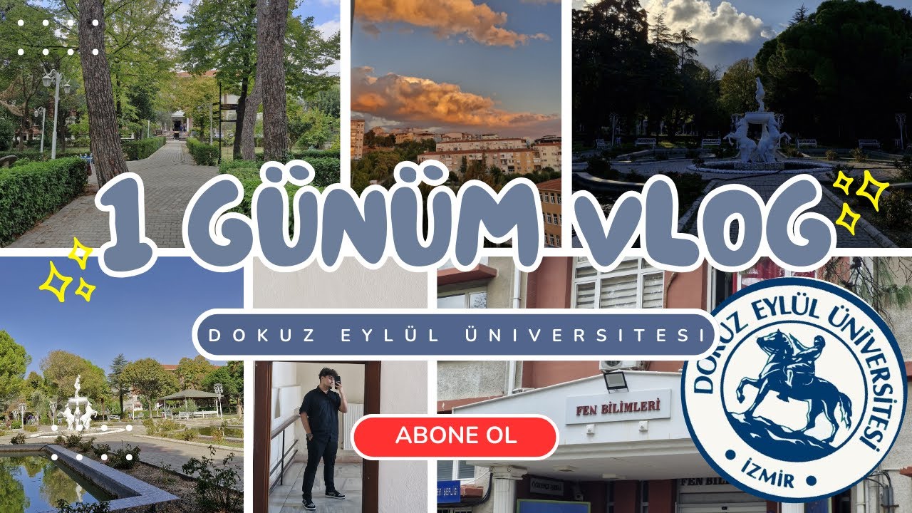DOKUZ EYLÜL ÜNİVERSİTESİNDE 1 GÜNÜM | KAMPÜS TURU #yks2025 #dokuzeylülüniversitesi #vlog #eğitim