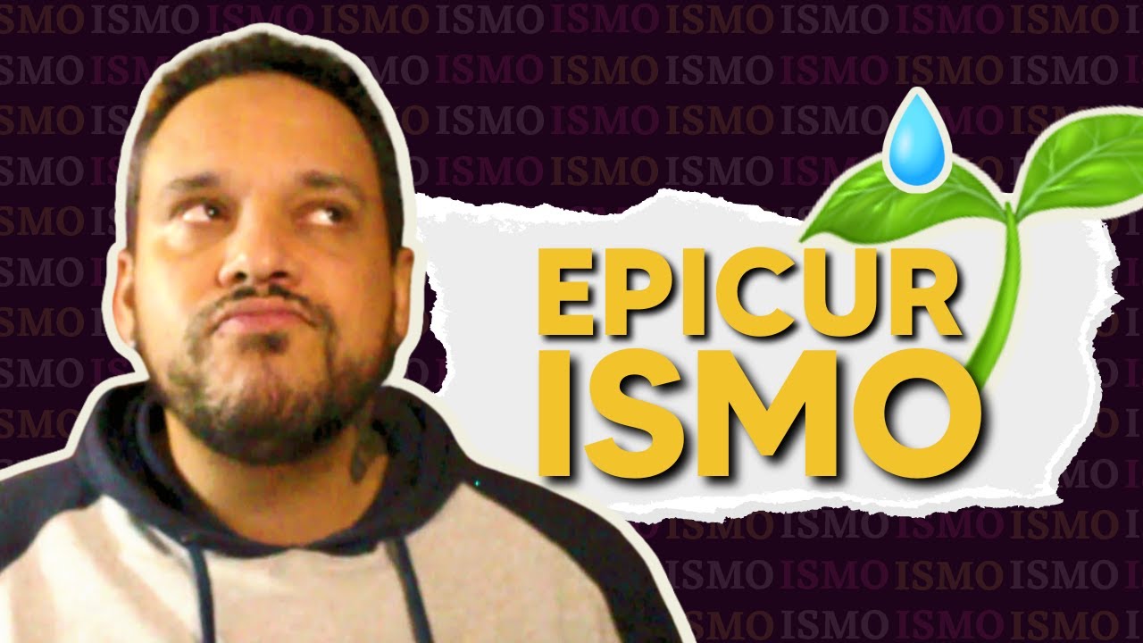 Para entender o EPICURISMO e 🌱🚿regar a felicidade.