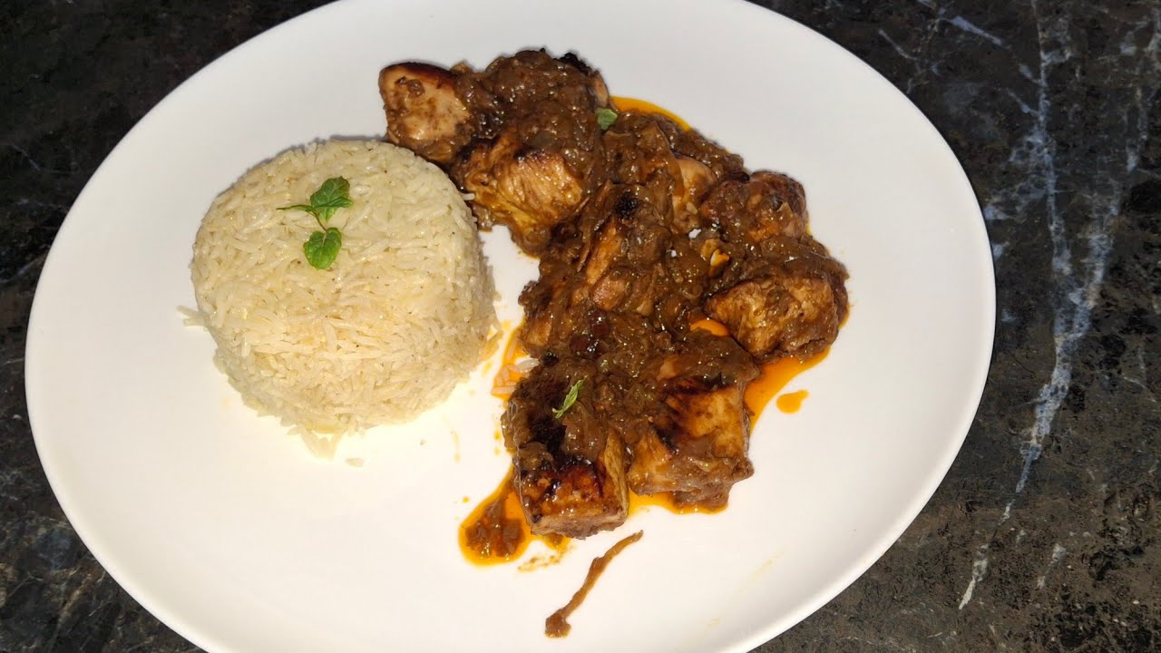 طريقة تحضير دجاج 🍗مذغمر بدون ماء مع أرز مفور😍وصفة اقتصادية