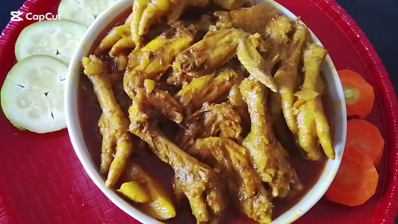 মুরগির পা পাখনা সাধারণ জিনিস দিয়ে অসাধারণ রেসিপি।