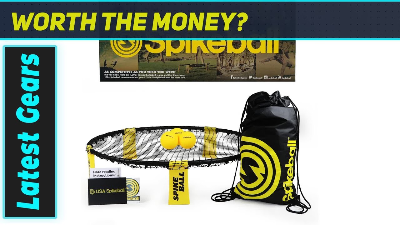 Spikeball 3 Ball Set: Ultimate Roundnet Fun!