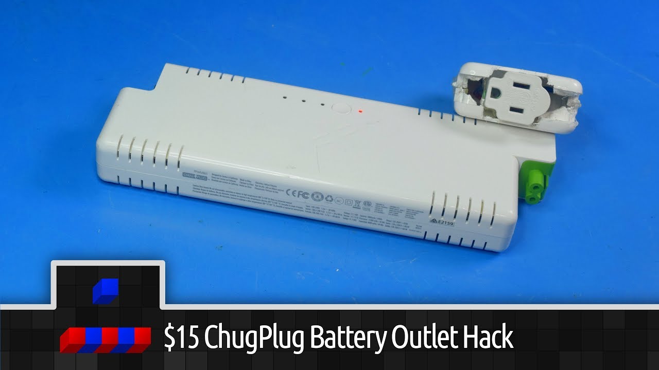 0x0021 - $15 ChugPlug Battery Outlet Hack