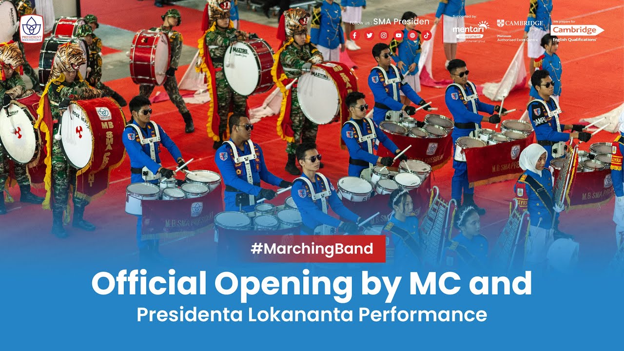 Official Opening by MC & Presidenta Lokananta Performance - Part 1