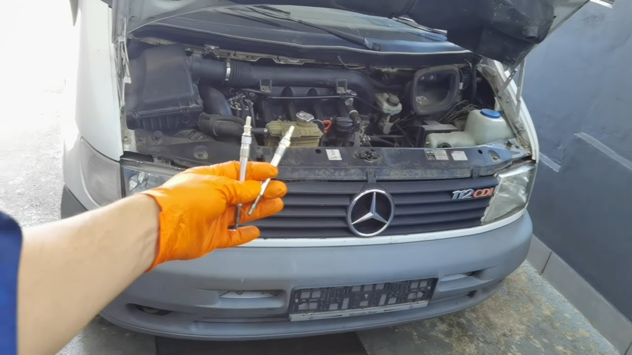 How To Replace GlowPlugs And Relay On Mercedes Benz Vito W638 112 CDI