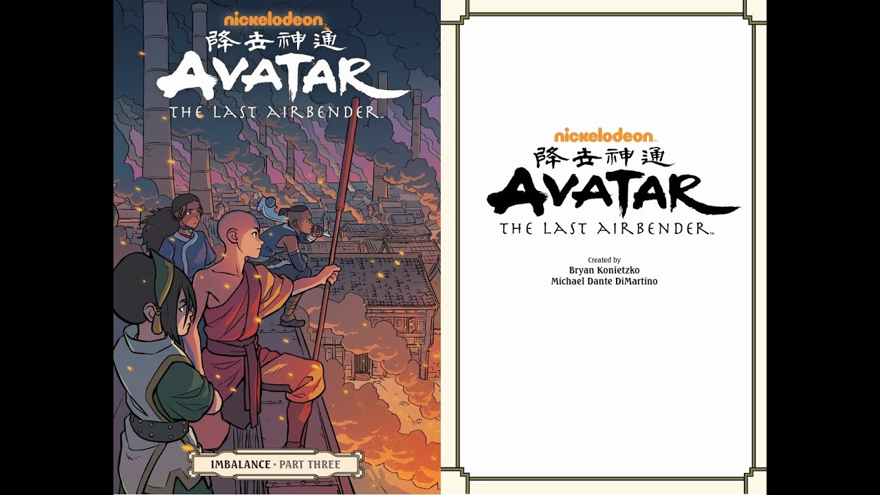 Avatar Legenda Aanga   Brak Równowagi cz  3 (Inbalance 3) komiks PL