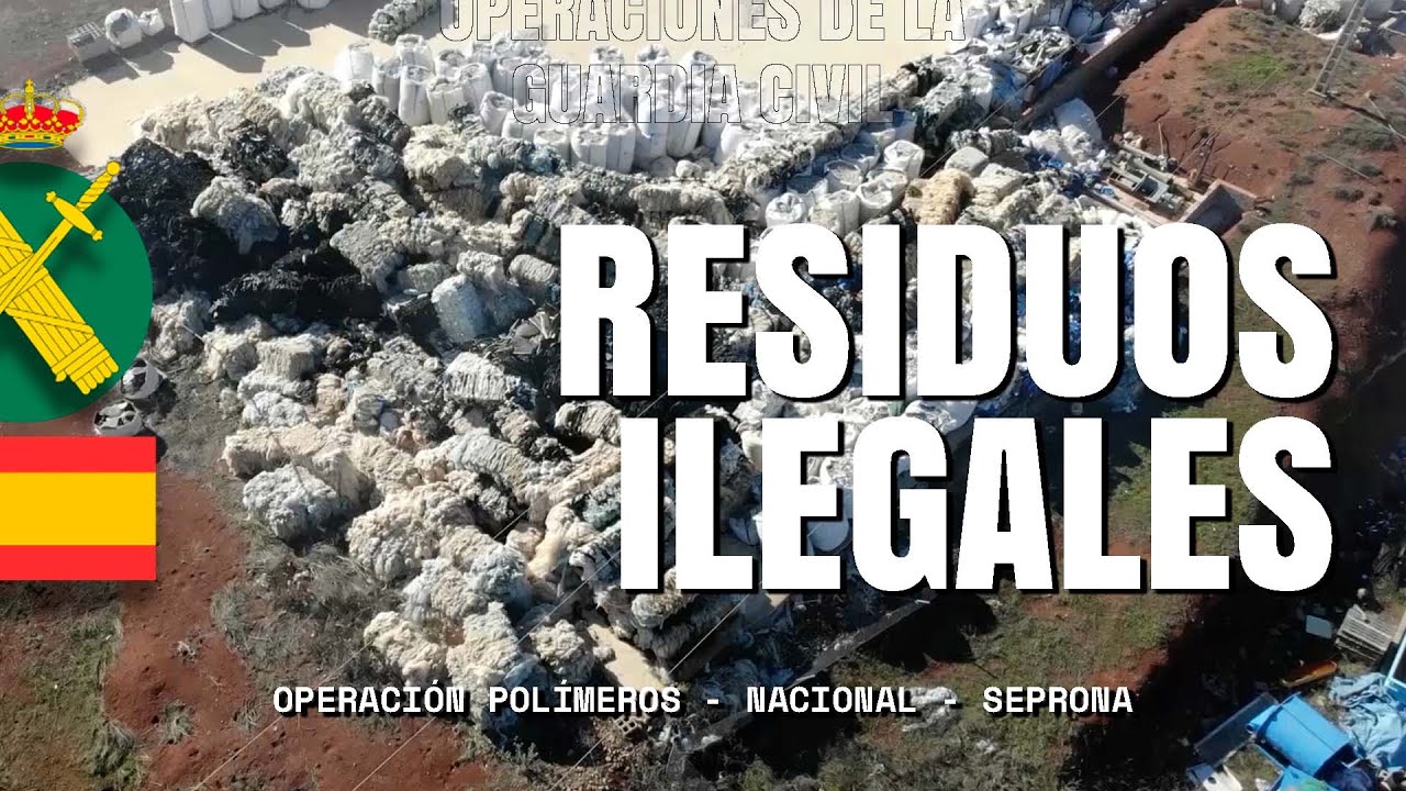 Investigadas tres personas por el almacenamiento ilegal de 700 toneladas de residuos