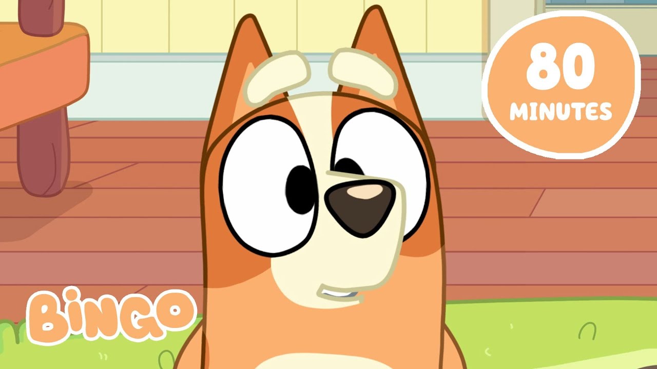 🔴LIVE: Bingo's Funniest Moments 😆 🧡 | Fun Adventures with Bluey and Bingo | Bingo