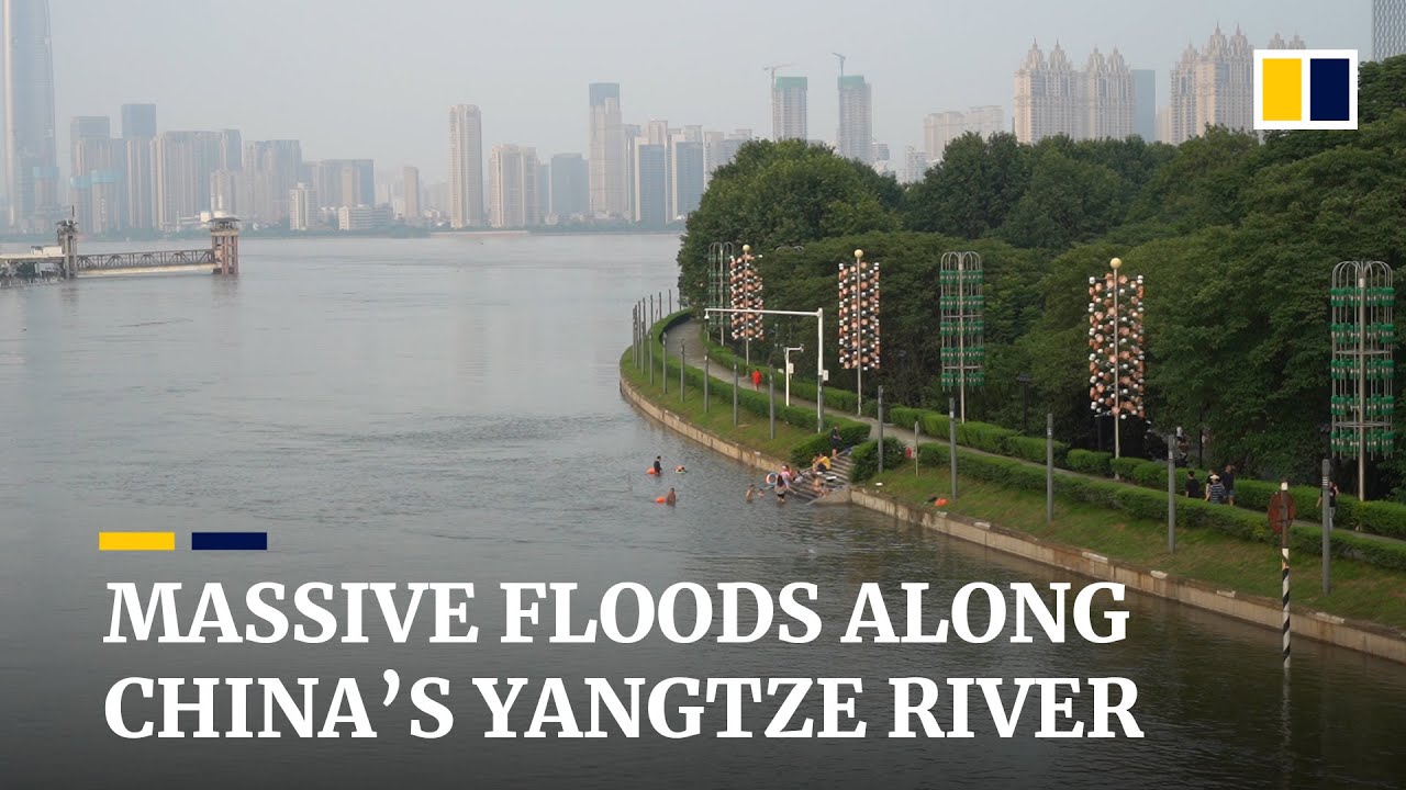Massive floods hit communities along China’s Yangtze River, where more rain is in the forecast