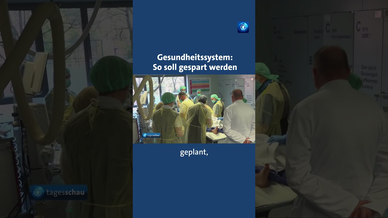Gesundheitssystem: Warken legt Sparpl&auml;ne vor #tagesschau #nachrichten #warken