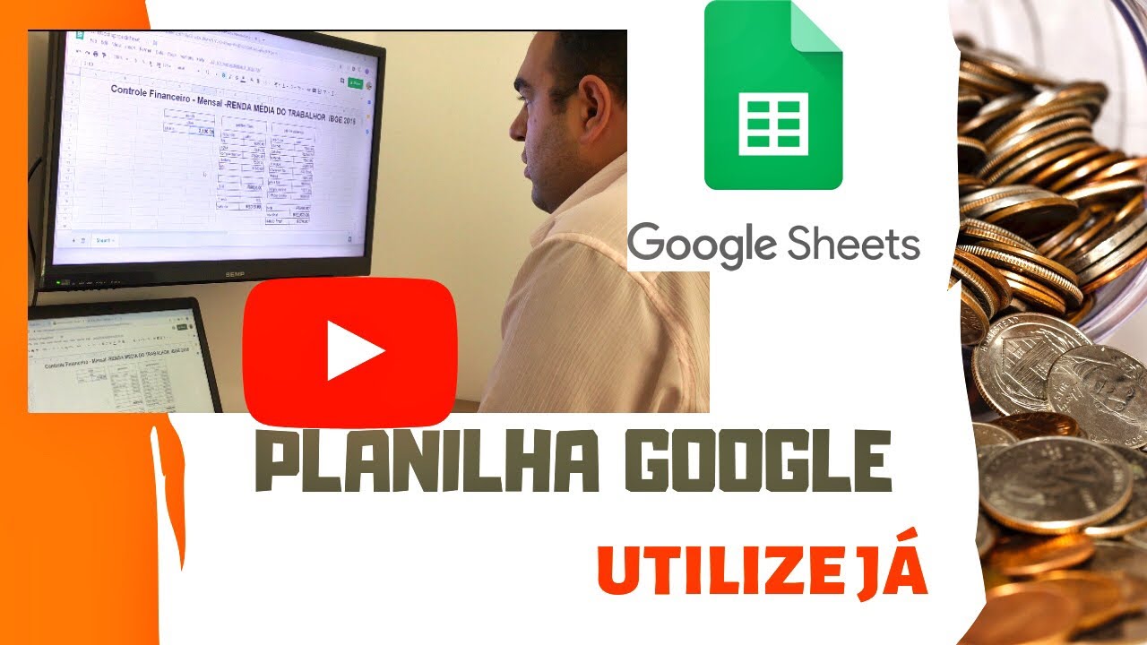 Planilha Google sheets - Controle de Gastos Mensais - Dodoagrega [Ep5]