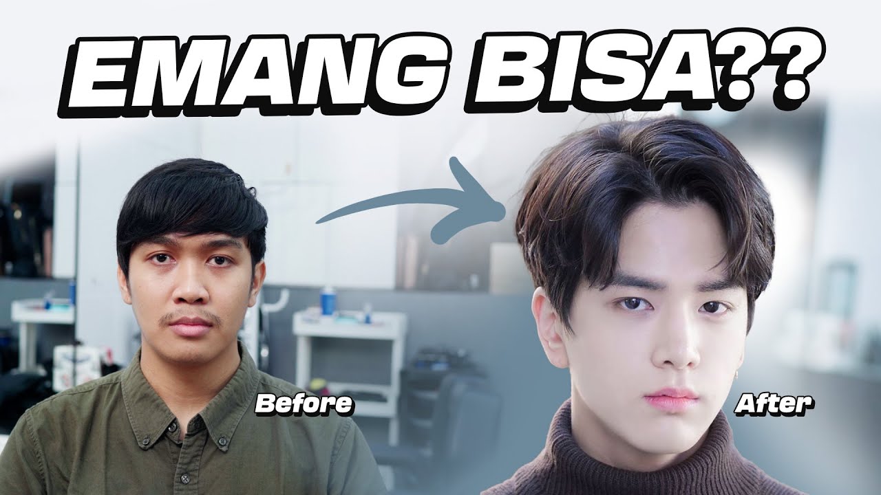Rambut LURUS LEMES Minta Cukur COMMA HAIR! BISA GA?