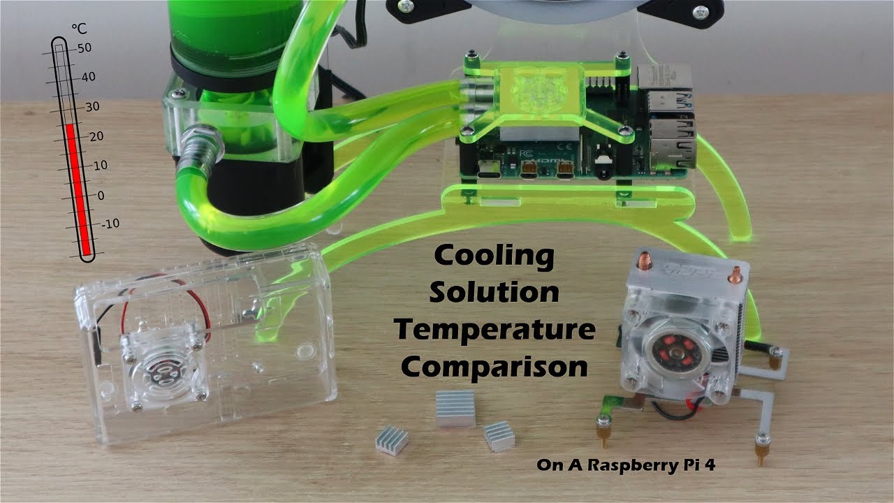 Сравнение систем охлаждения для Raspberry Pi 4 &mdash; стоит ли использовать водяное охлаждение?
