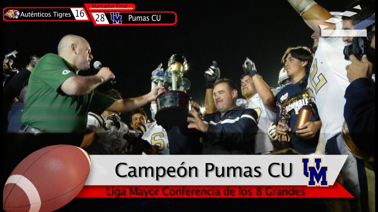 Highlights GRAN FINAL ONEFA 2013 Autenticos Tigres UANL vs Pumas CU UNAM 8nov2013