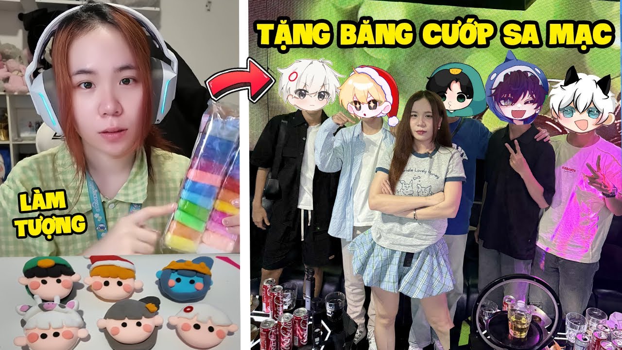 SAMMY LÀM QUÀ TẶNG CÁC THÀNH VIÊN BĂNG CƯỚP SA MẠC NGOÀI ĐỜI