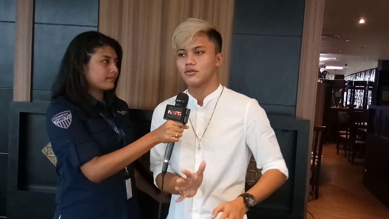 Reporter cantik net.tv grogi wawancarai Rizky Febian