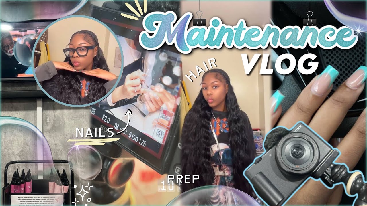 SPRING MAINTENANCE VLOG| PREP FOR SPRING BREAK| hair, nails, driving, etc.