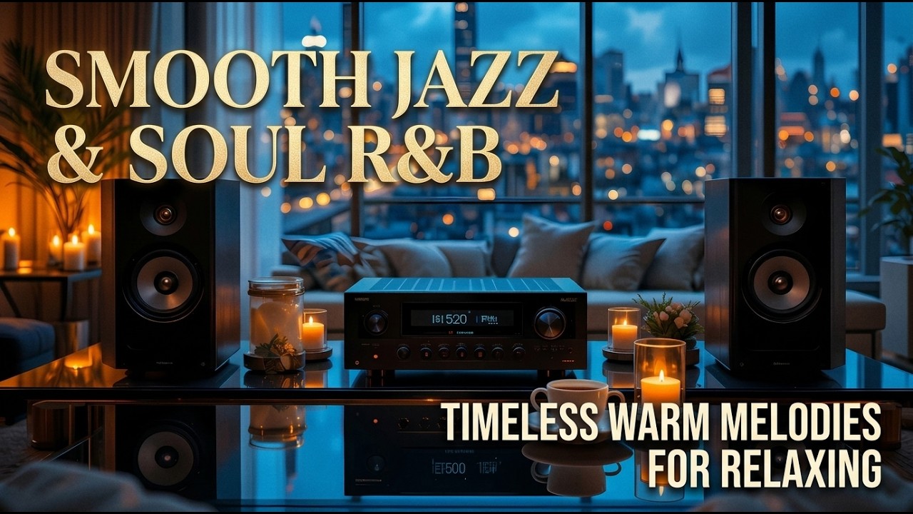 Late Night Smooth Jazz – Soulful R&B Sax Lounge