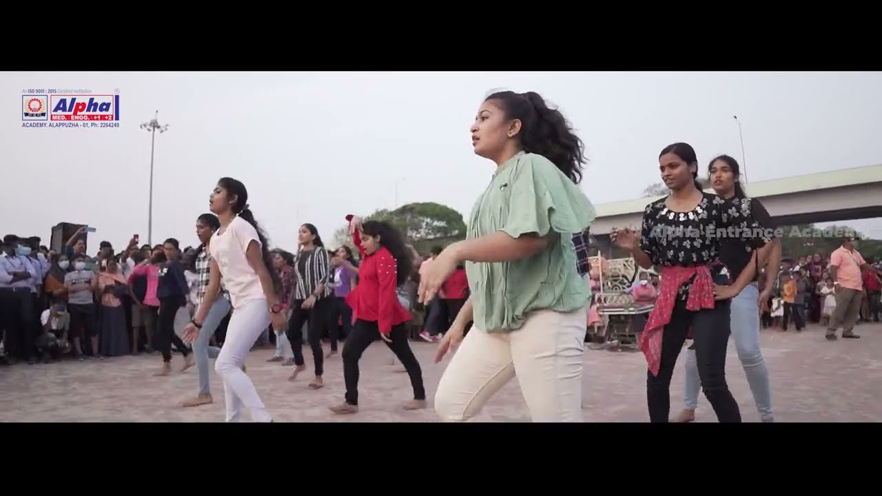 Flash Mob at Alleppey Beach by Students of Alpha genius integrated school | Say No To WAR | 06.03.22