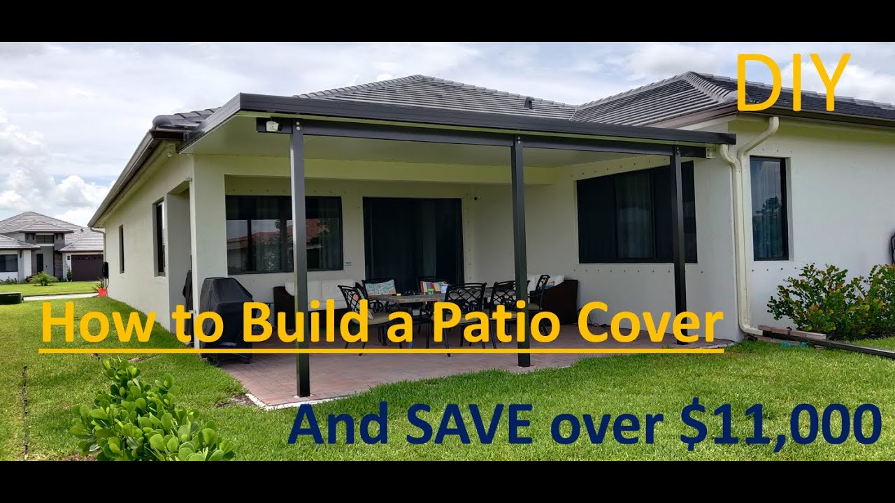 DIY Aluminum Patio Cover / Pergola
