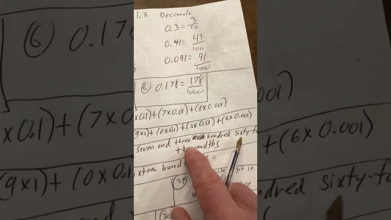 1.3 decimals