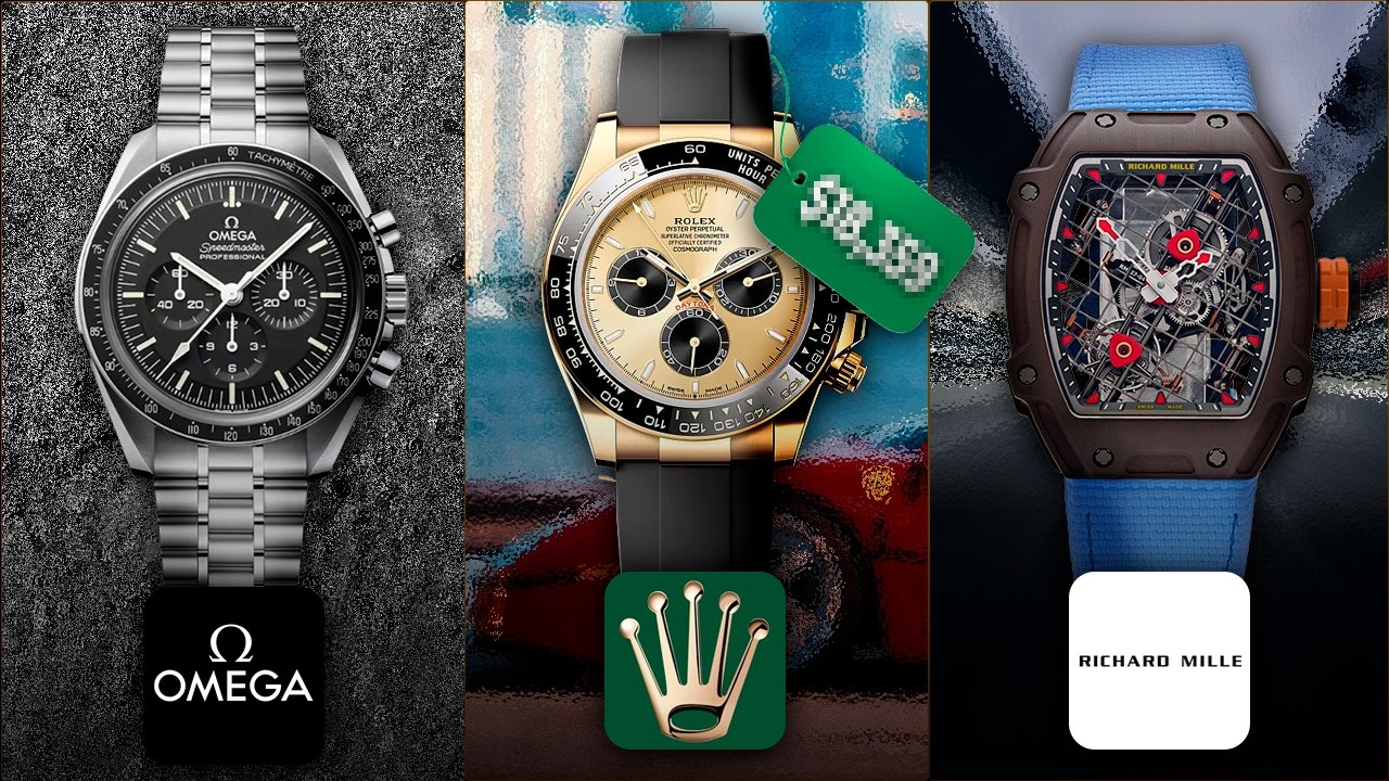 Los 3 MEJORES RELOJES de Cada Marca | Rolex, Cartier, Omega, Tudor, etc. (45 Relojes!)