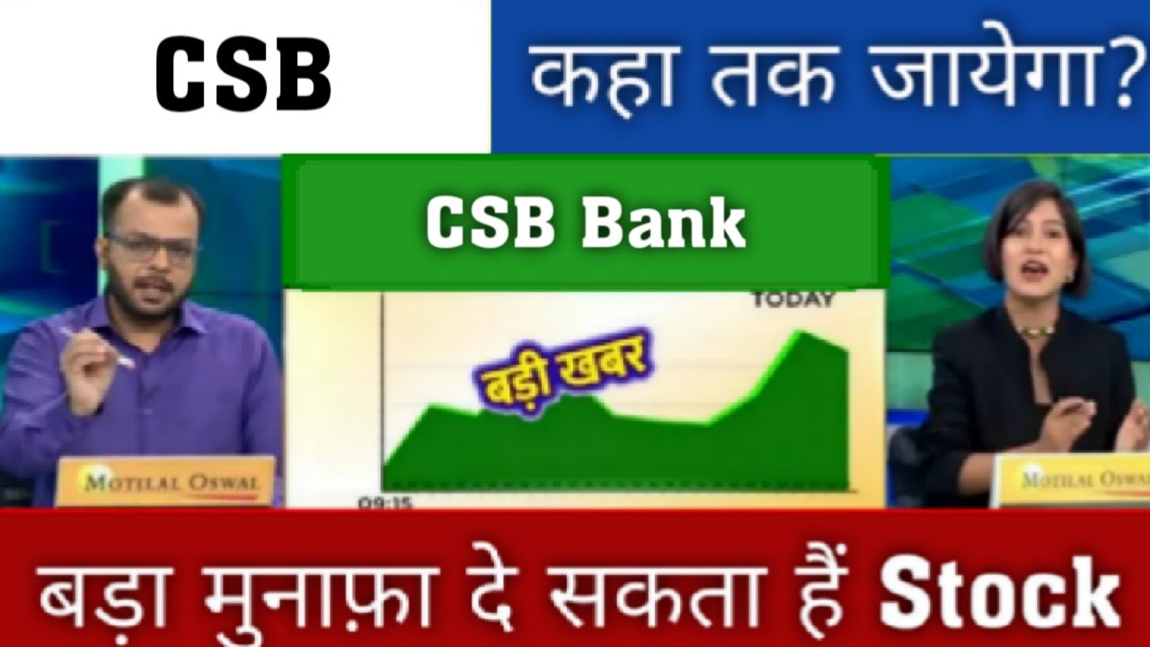 CSB Bank Share Latest News 👍 csb bank share news today 😍 csb bank share analysis