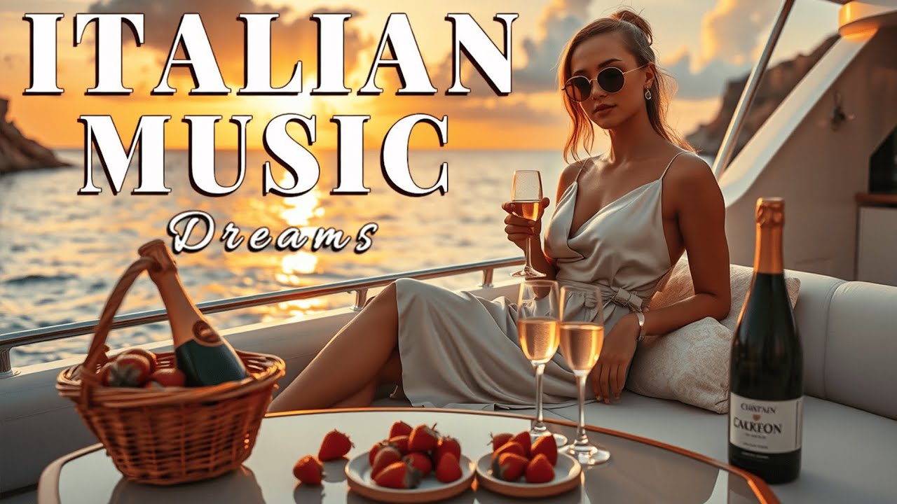 Italian Seaside Chill Music & Calm Vibes 🏡🌴 Relaxing Coastal Views & Mediterranean Mood