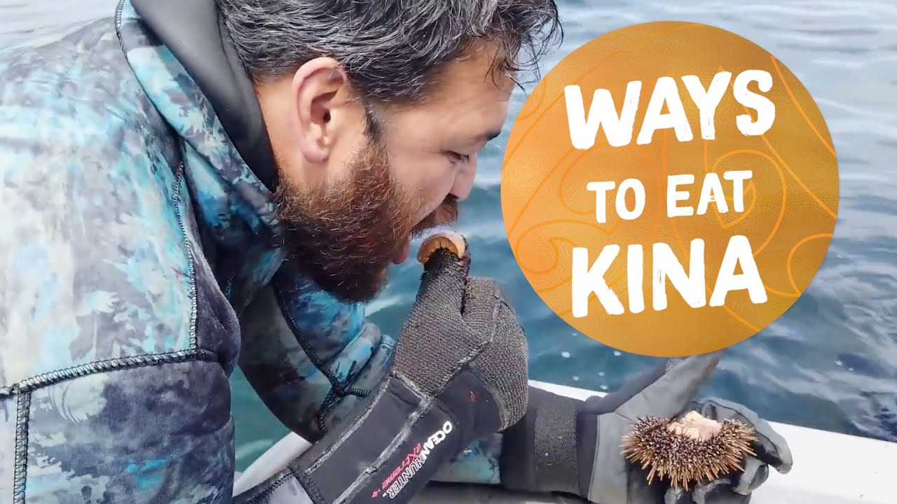 Piri's Favourite way to eat Kina (Sea Urchin)