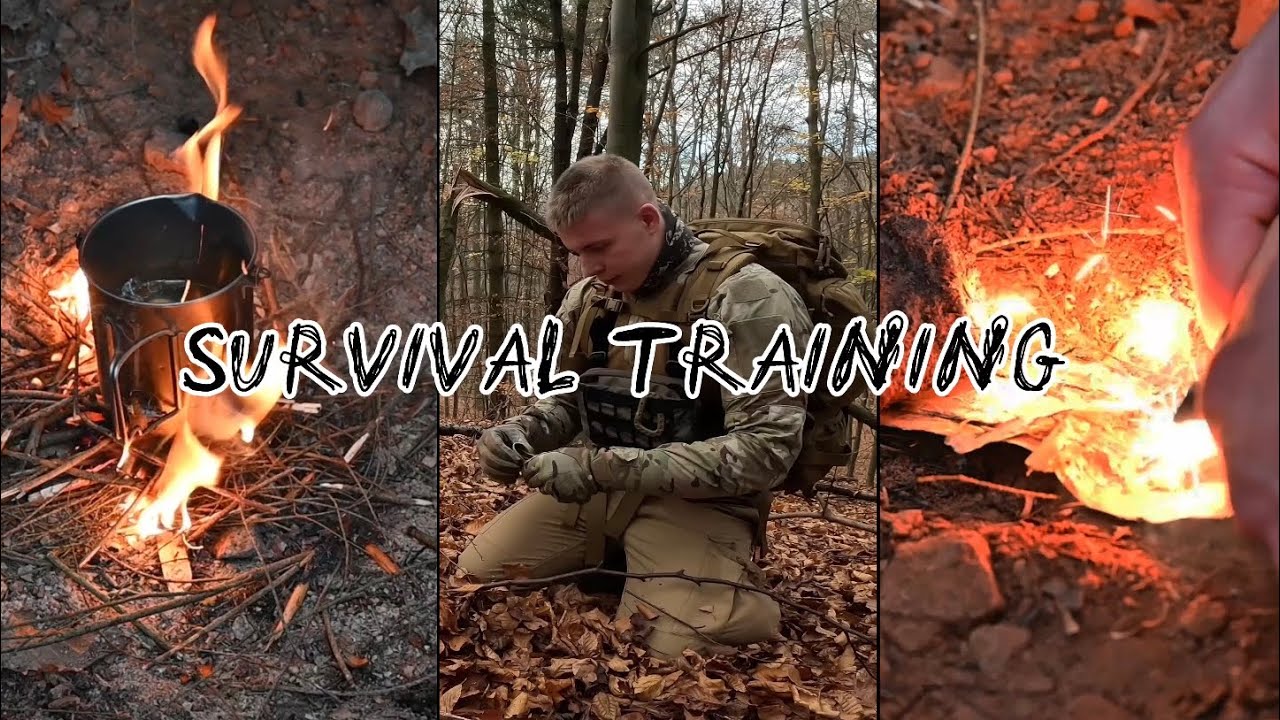 Survival Training | Feuer machen mit Feuerstahl  |  Vorbereitung auf die Challenge