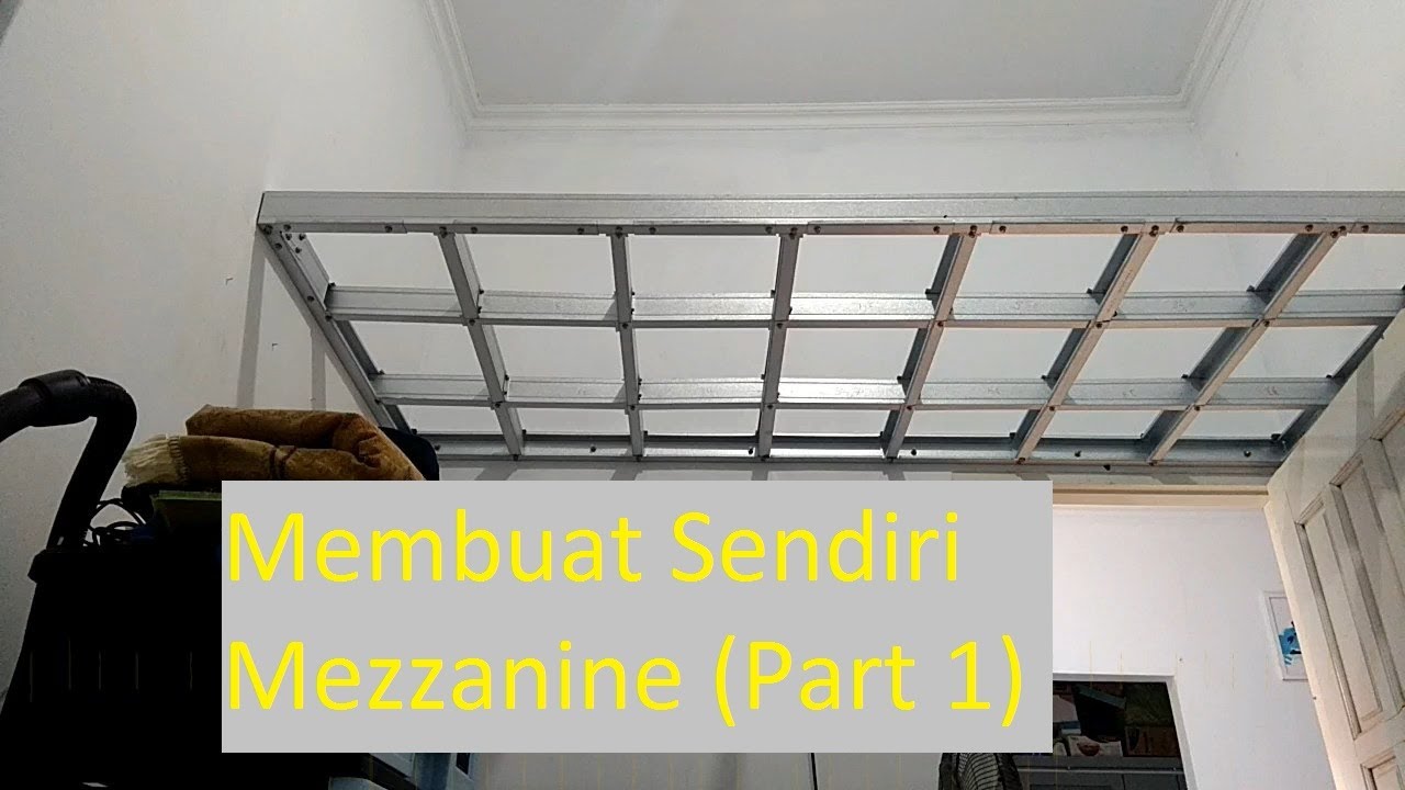 Membuat Sendiri Mezzanine Menggunakan Baja Ringan (Part 1)