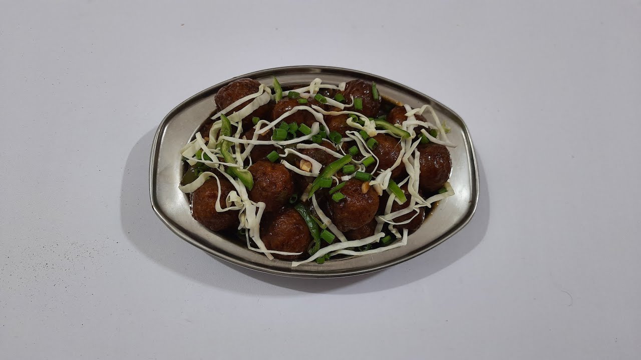 Crispy Veg Manchurian Recipe