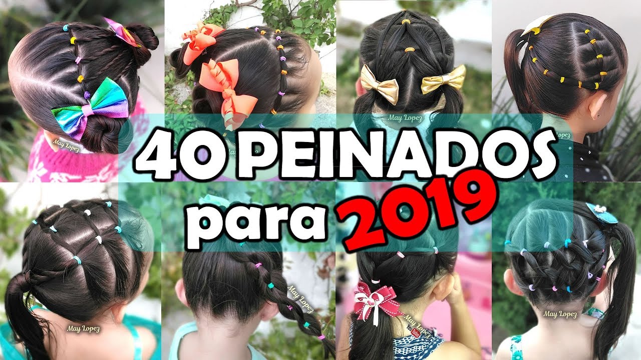 Los Mejores PEINADOS para NIÑAS del 2019 | Best Hairstyles for GIRLS 2019