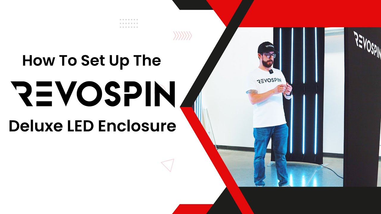 How To Assemble The Deluxe LED Enclosure From RevoSpin
