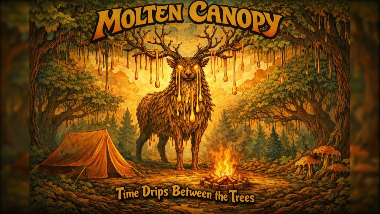 Molten Canopy – Time Drips Between the Trees (Full Album) Psychedelic / Stoner / Acid Rock