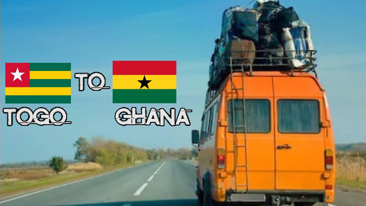 BORDER CROSSING, TOGO TO AFLAO BORDER, GHANA #GhanaVideos #GhanaTravelVideos #TogoVideos