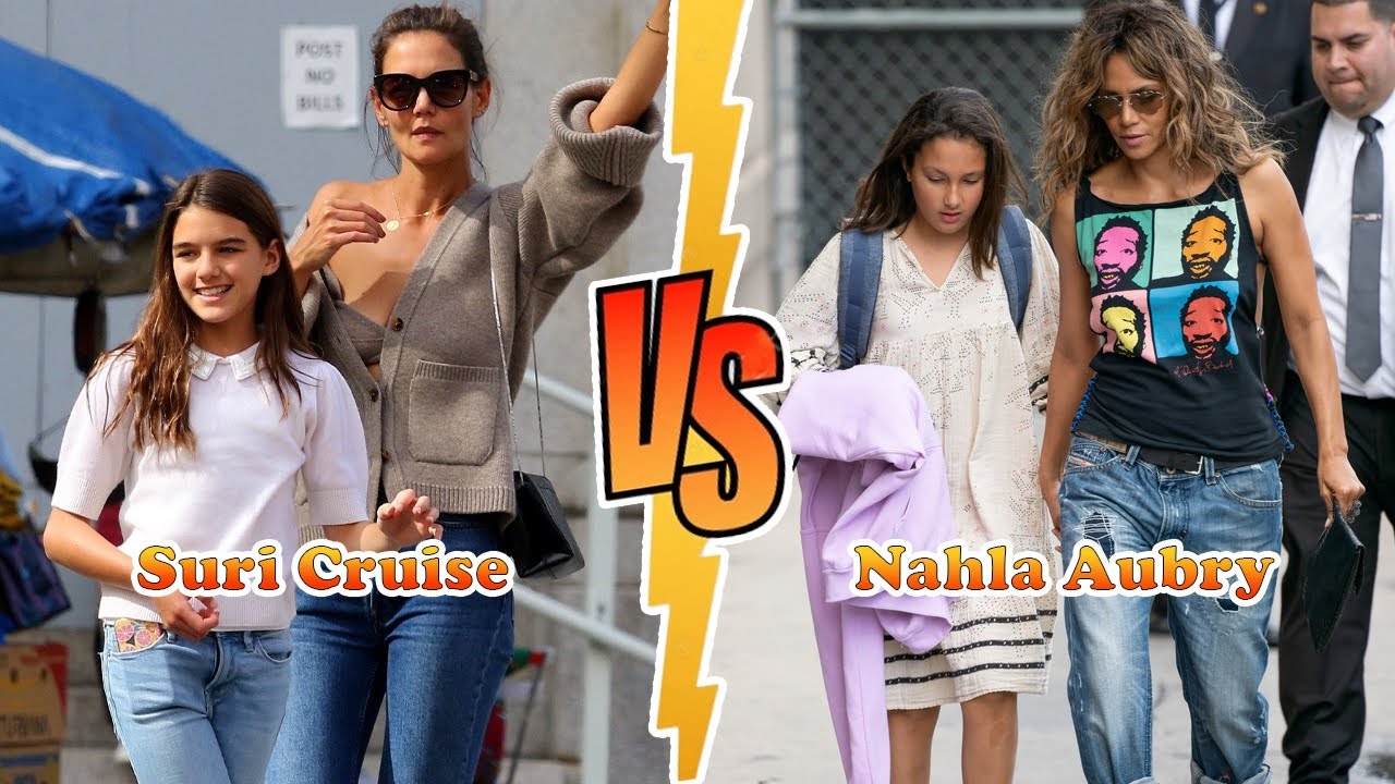 Suri Cruise VS Nahla Aubry (Halle Berry's Daughter) Transformation ★ From Baby To 2021