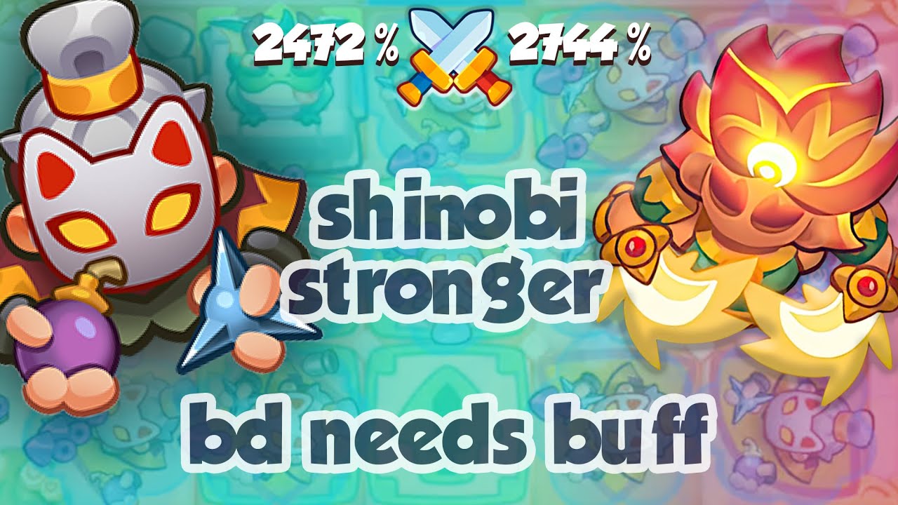 SHINOBI Stronger - BLADE DANCER needs Buff - RUSH ROYALE