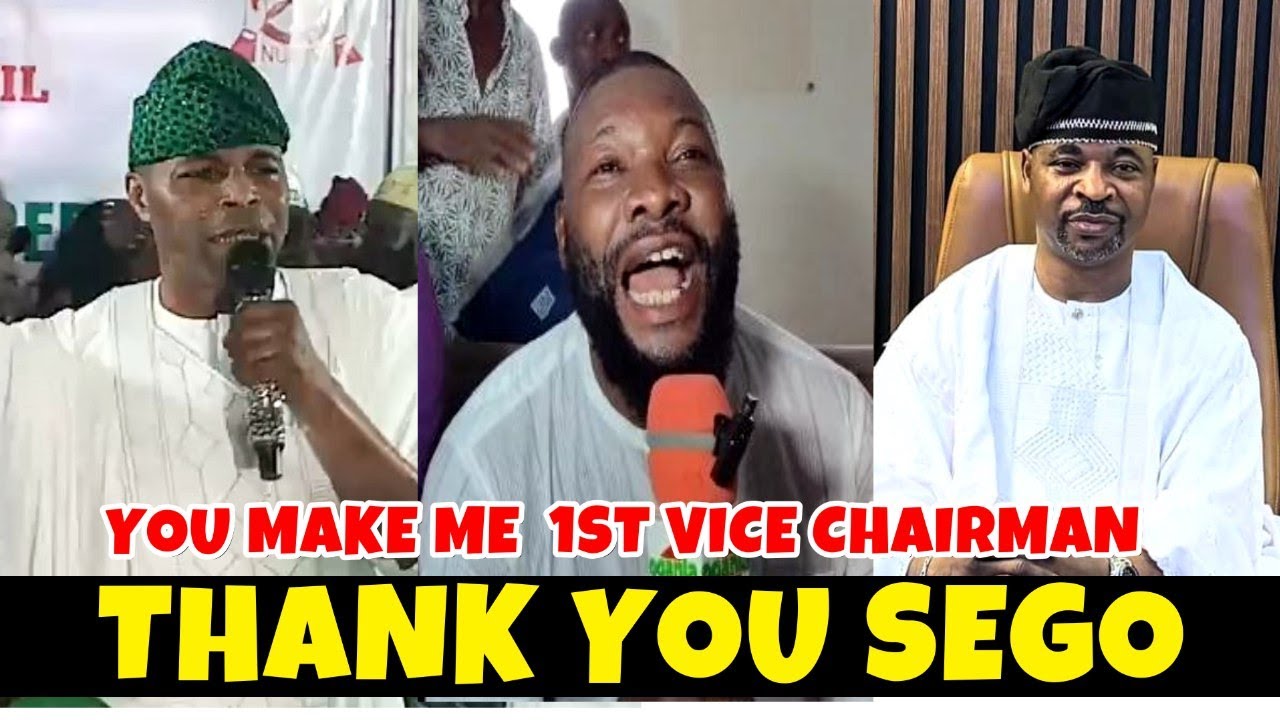 BREAKING! KOKO ZARIA THANKFUL TO TAFA SEGO FOR MAKING HIM 1ST NURTW VICE CHAIRMAN LAGOS STATE