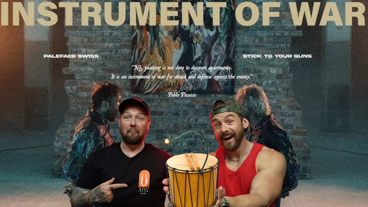 КОЛЛАБ МЕЧТЫ — PALEFACE SWISS x STICK TO YOUR GUNS «Instrument Of War» | Реакция Нэта и Джонни