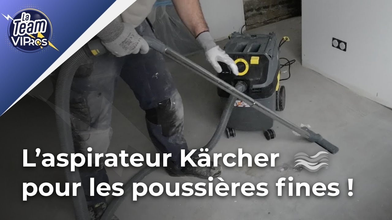 Je teste l'aspirateur Kärcher NT 30/1 AP Te L | feat. Tony