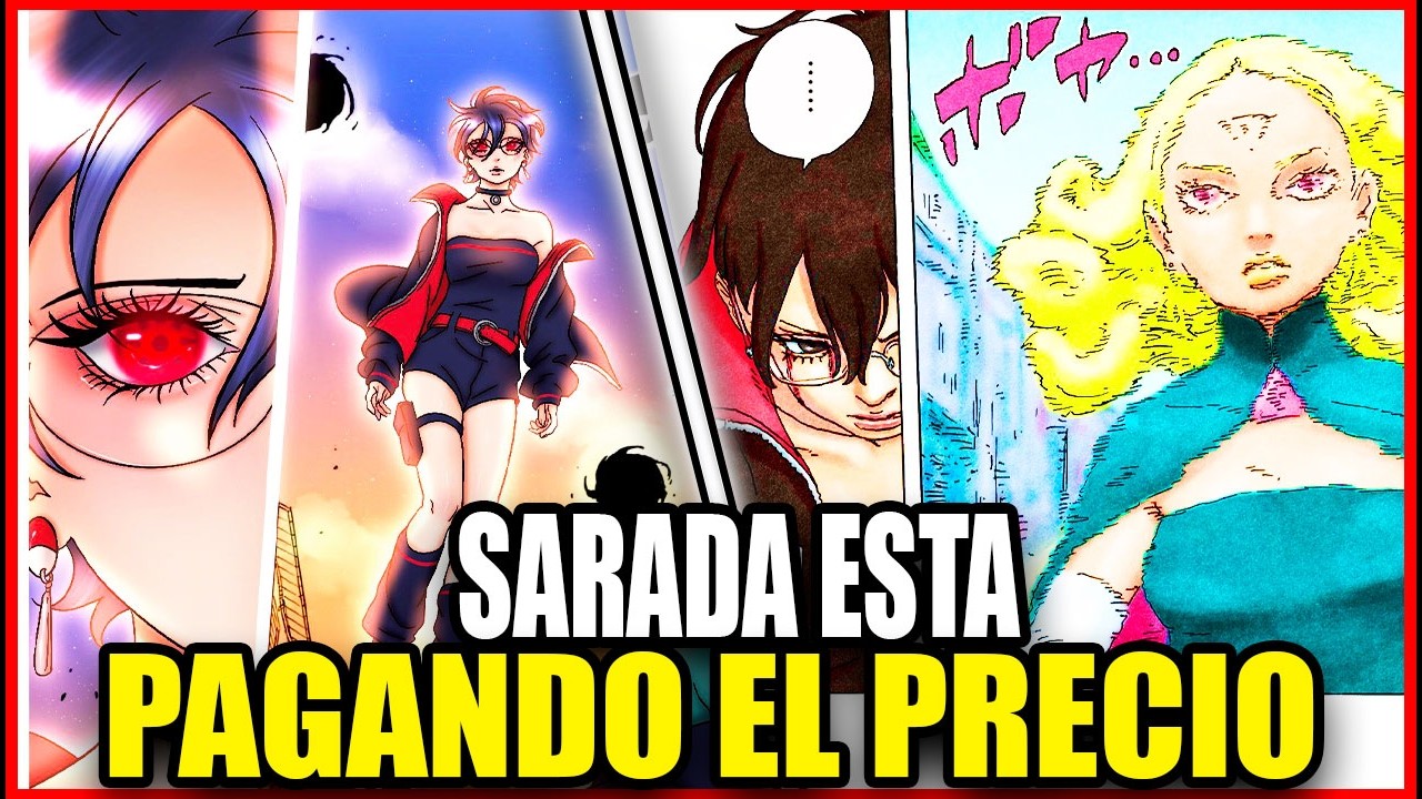 🚨¡SARADA SE ESTÁ QUEDANDO CIEGA! - EI Verdadero Precio de su Mangekyou 😨| Boruto Two Blue Vortex