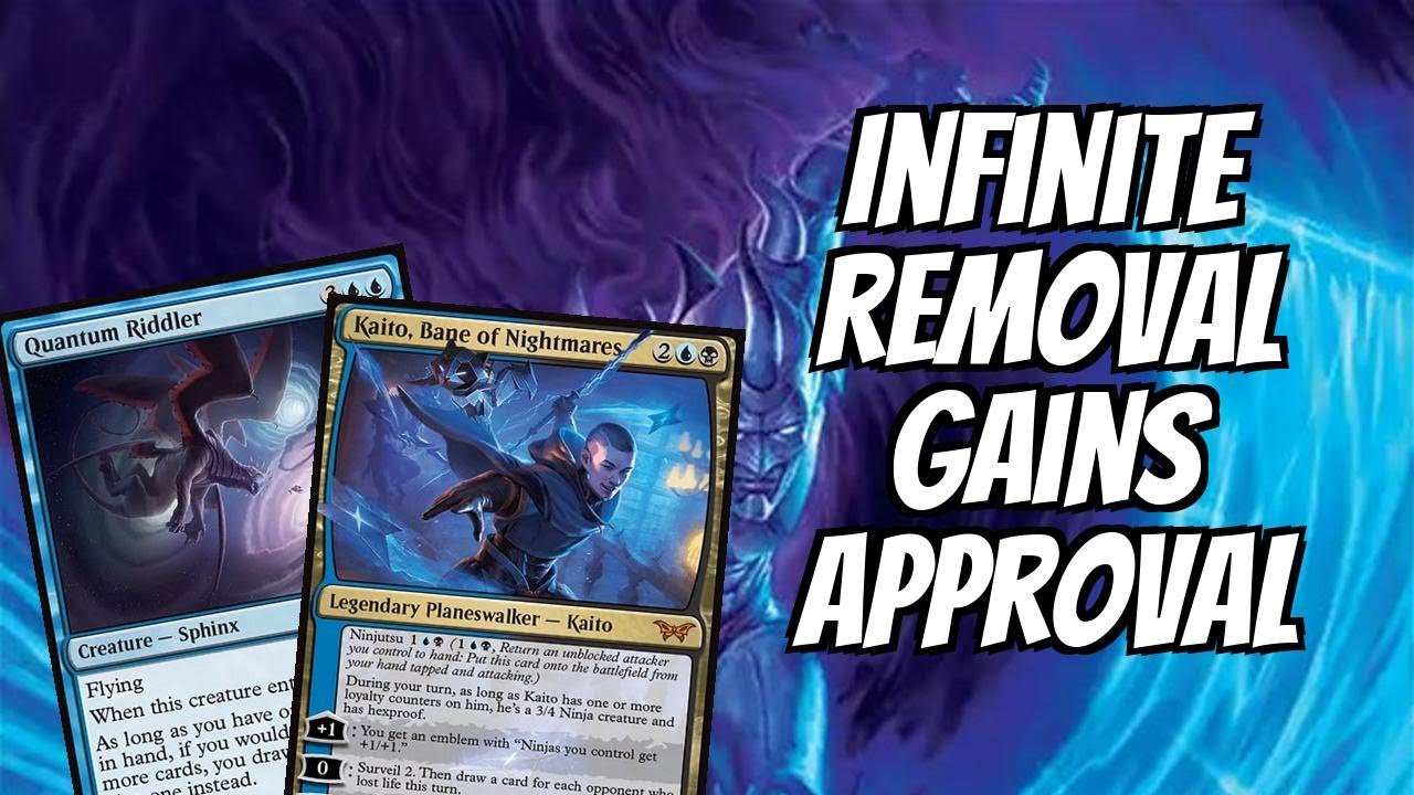 Infinite Removal Gains Approval | Kaito Bounce | Ladder Bo3 |  | MTG Arena