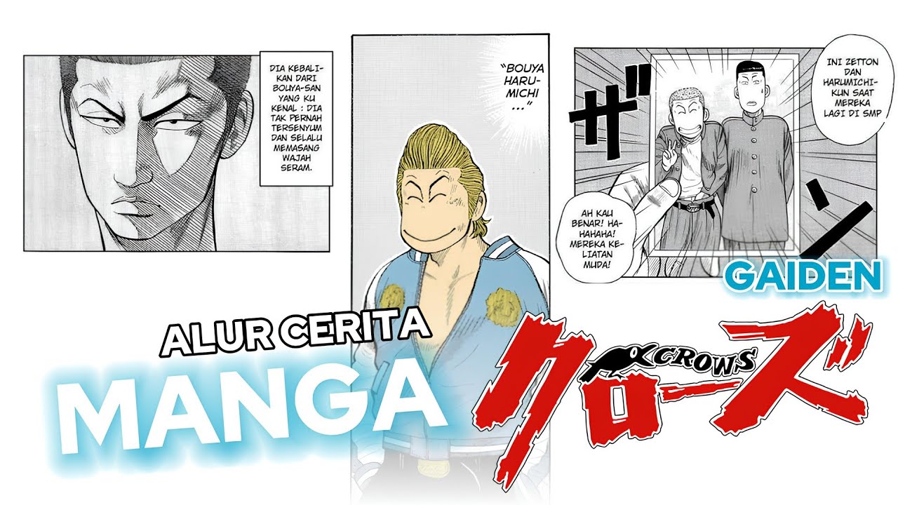 REVEALED‼️THIS IS THE REASON BOUYA BECAME A LONE WOLF | Crows Gaiden Manga Storyline Bouya Harumichi