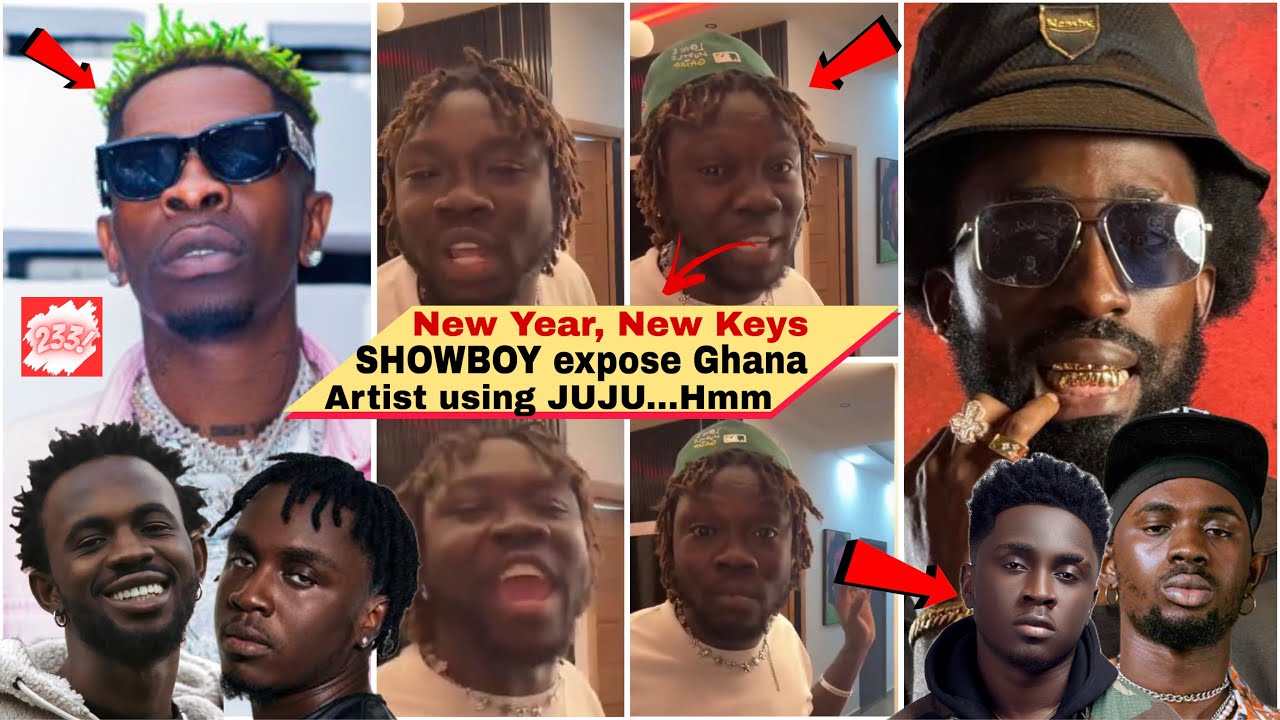 🔥🚨SHOWBOY STRIKES AGAIN!…Mention names of Ghana Artist that love “NDUROSEM” + Talks about BLACKO