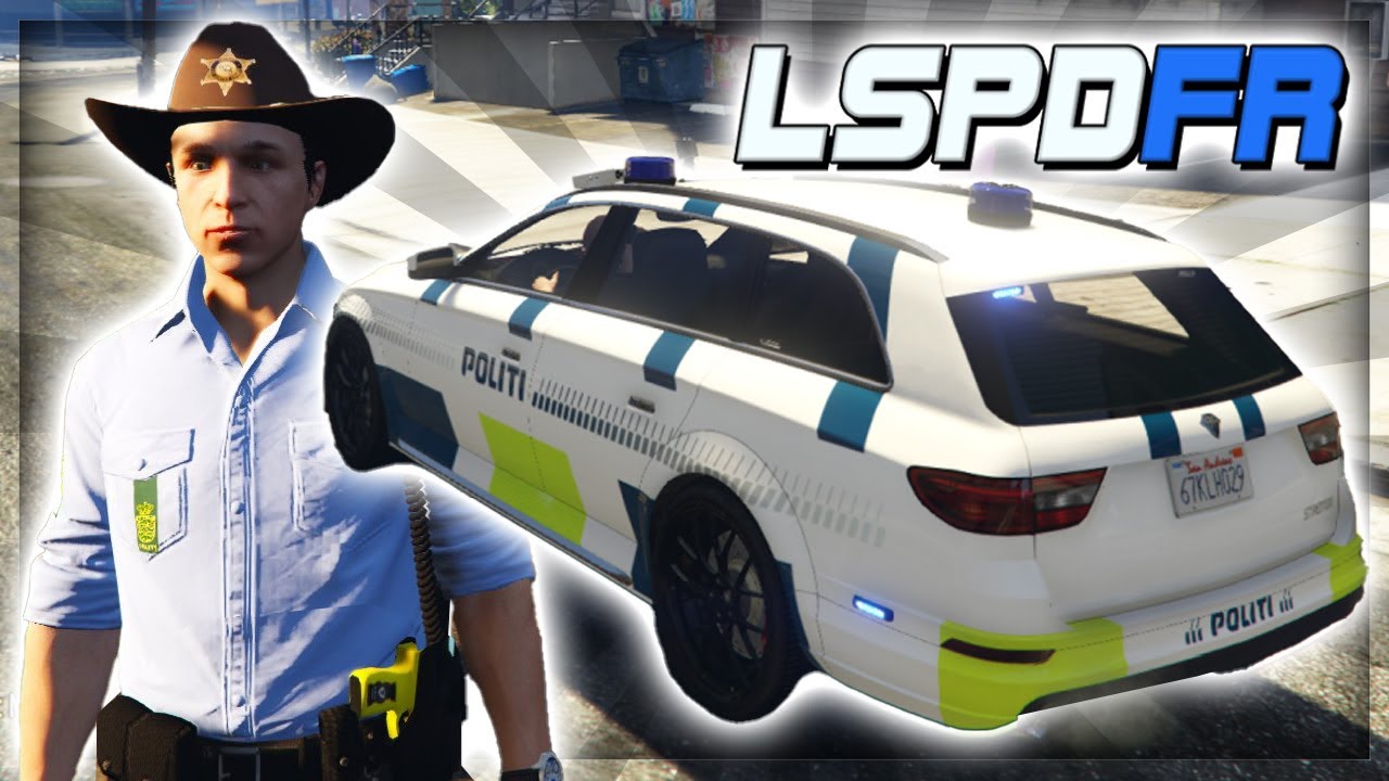 EN GOD DAG PÅ ARBEJDET - DANSK GTA V LSPD:FR