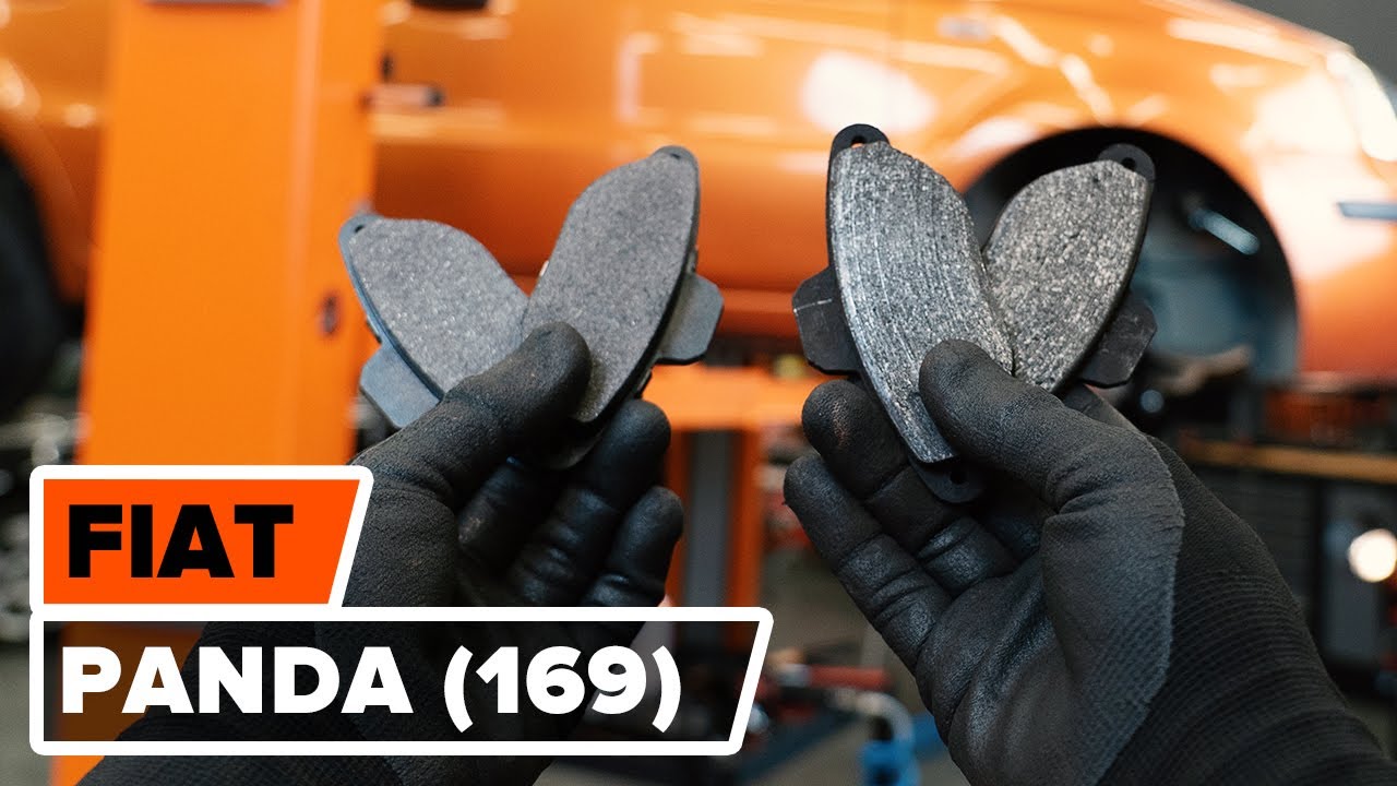 Come sostituire pastiglie freno anteriori su FIAT PANDA (169) [VIDEO TUTORIAL DI AUTODOC]